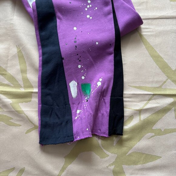 Gallery Dept Painted Purple Flared Sweatpants - Picture 3 of 10